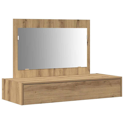 Dressing Table Brown 100 x 40 x 70 cm Engineered Wood