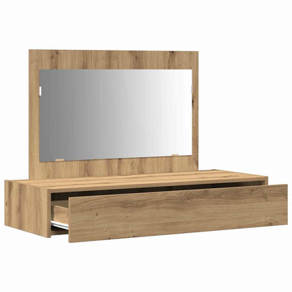 Dressing Table Brown 100 x 40 x 70 cm Engineered Wood