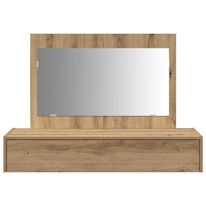 Dressing Table Brown 100 x 40 x 70 cm Engineered Wood