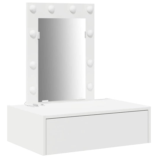Dressing Table White 60 x 40 x 70 cm Engineered Wood