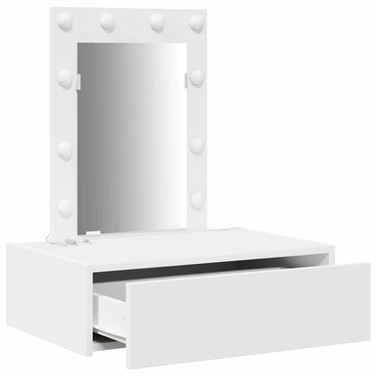 Dressing Table White 60 x 40 x 70 cm Engineered Wood