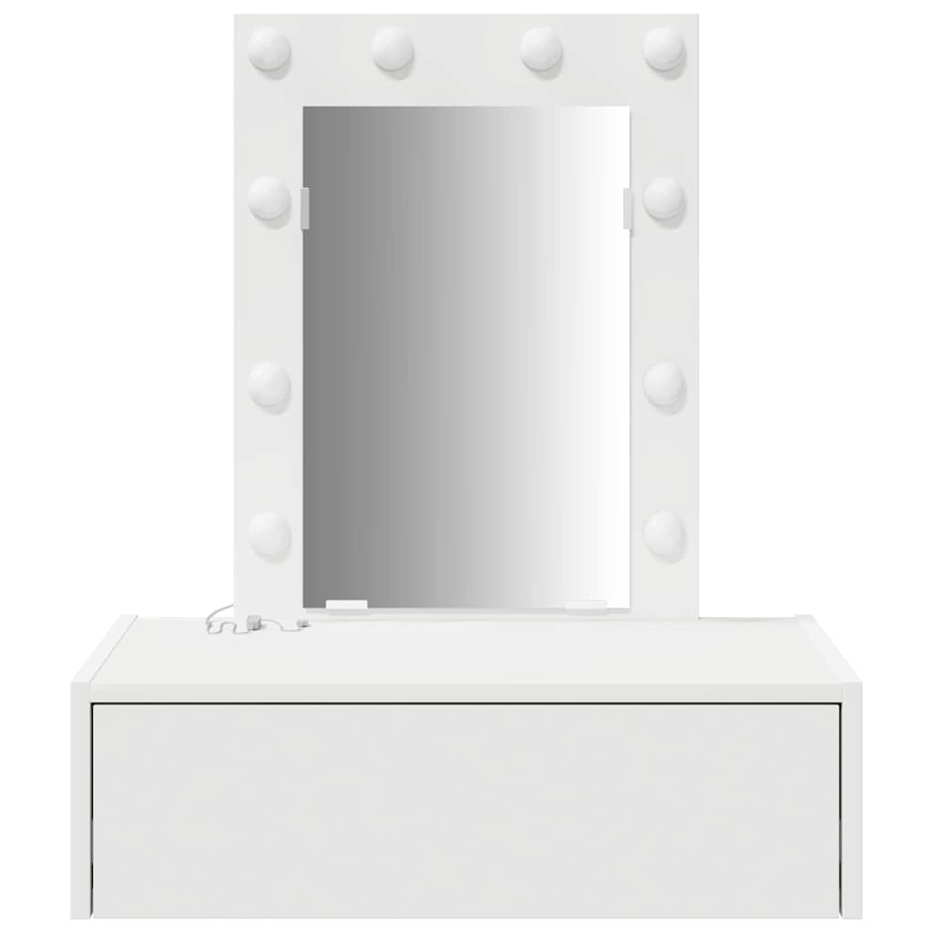 Dressing Table White 60 x 40 x 70 cm Engineered Wood