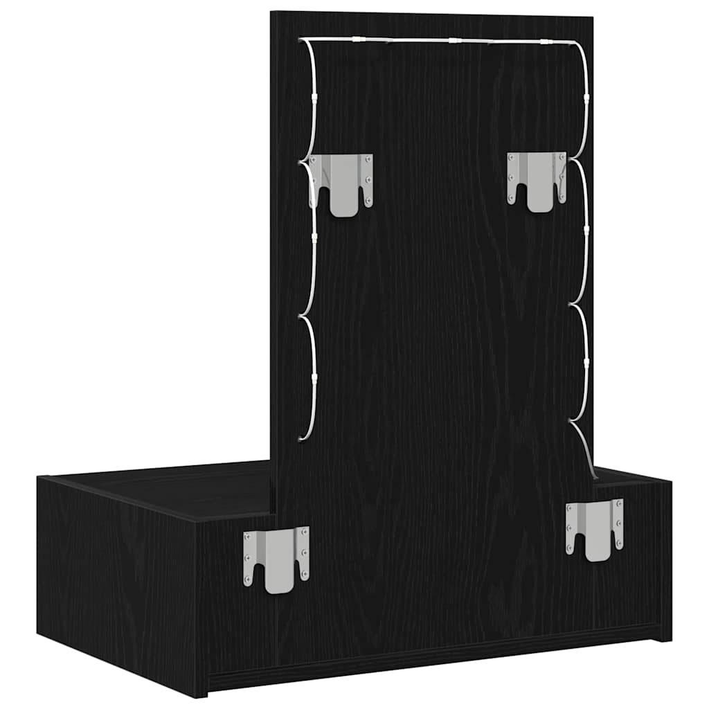 Dressing Table Black 60 x 40 x 70 cm Engineered Wood
