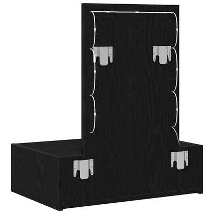 Dressing Table Black 60 x 40 x 70 cm Engineered Wood