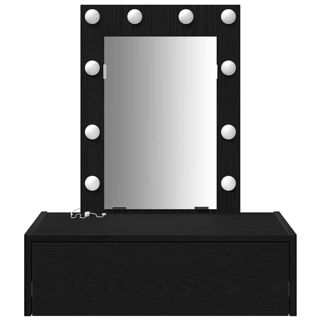 Dressing Table Black 60 x 40 x 70 cm Engineered Wood