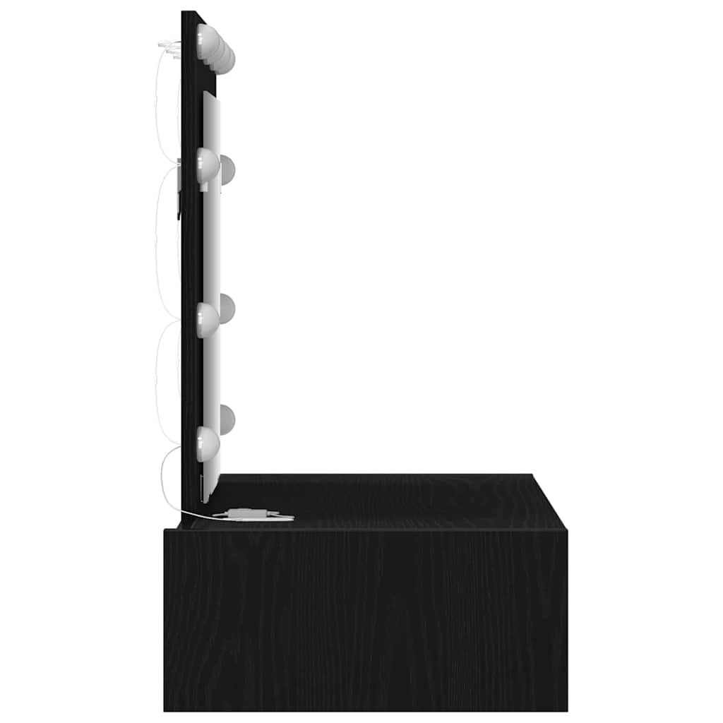 Dressing Table Black 60 x 40 x 70 cm Engineered Wood