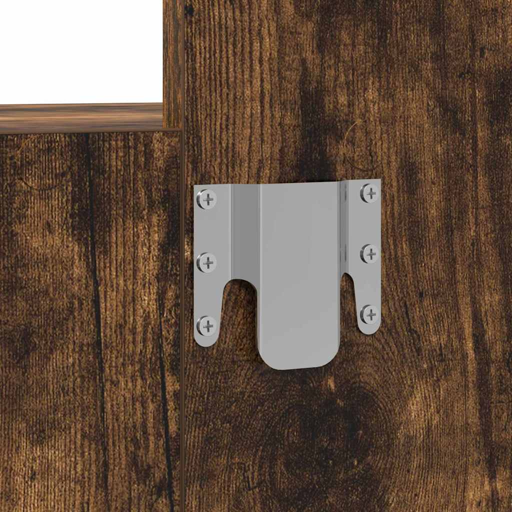 Dressing Table Brown 60 x 40 x 70 cm Engineered Wood