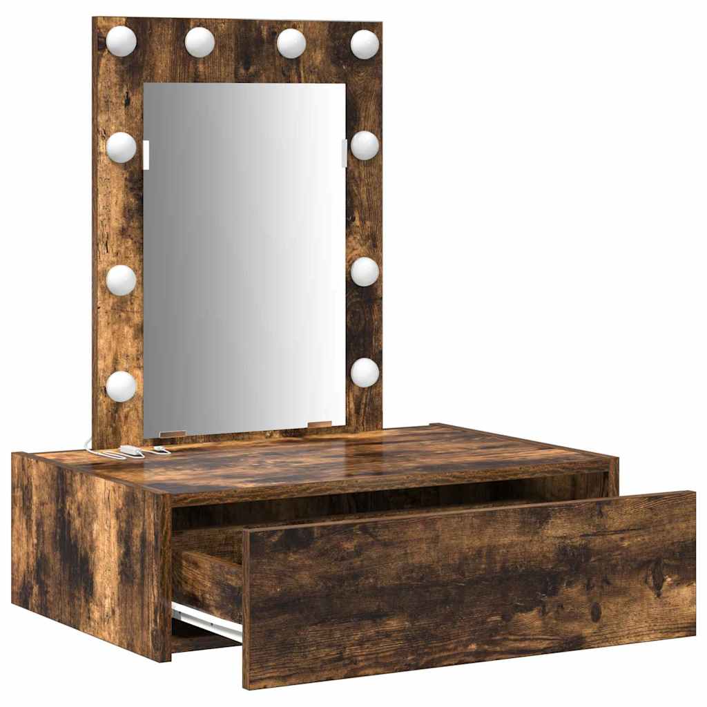 Dressing Table Brown 60 x 40 x 70 cm Engineered Wood