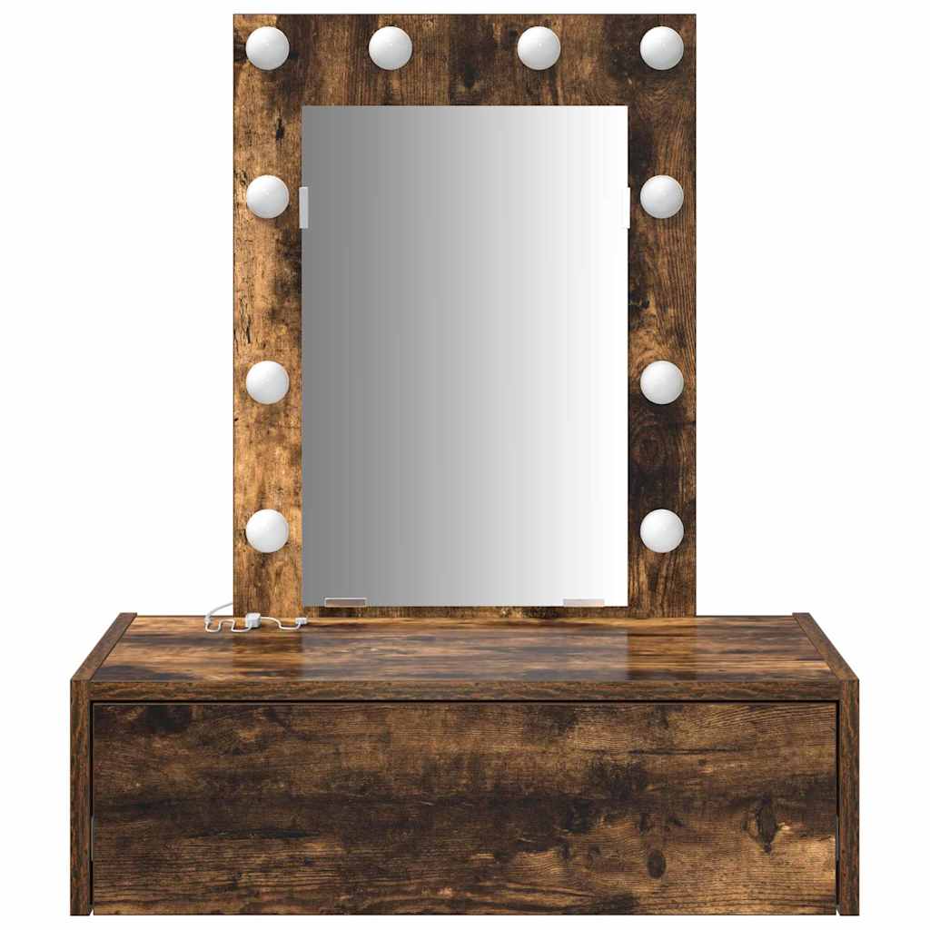 Dressing Table Brown 60 x 40 x 70 cm Engineered Wood