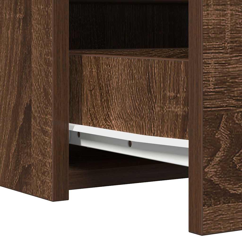 Dressing Table Brown 60 x 40 x 70 cm Engineered Wood