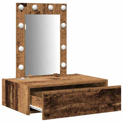 Dressing Table Brown 60 x 40 x 70 cm Engineered Wood