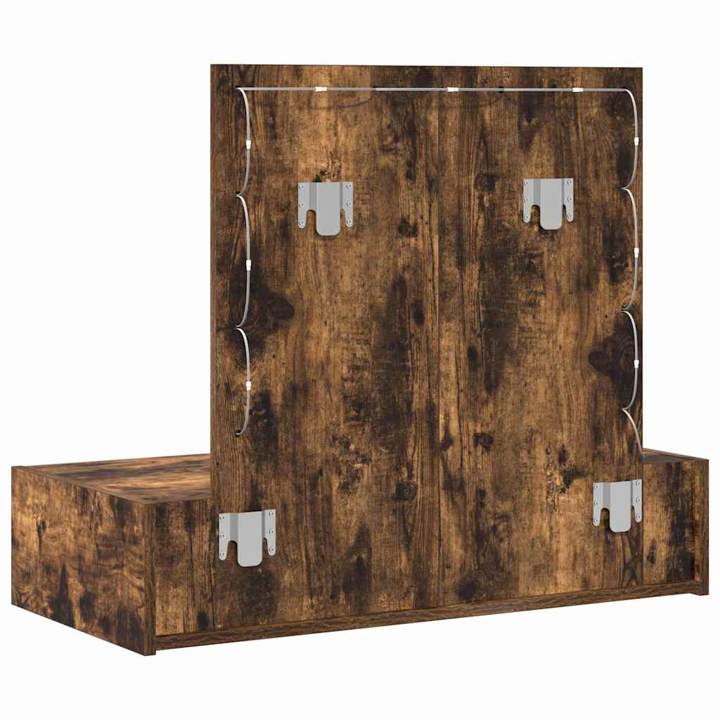 Dressing Table Brown 83 x 40 x 70 cm Engineered Wood