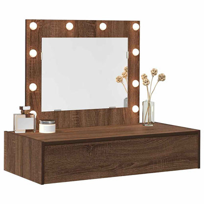Dressing Table Brown 83 x 40 x 70 cm Engineered Wood