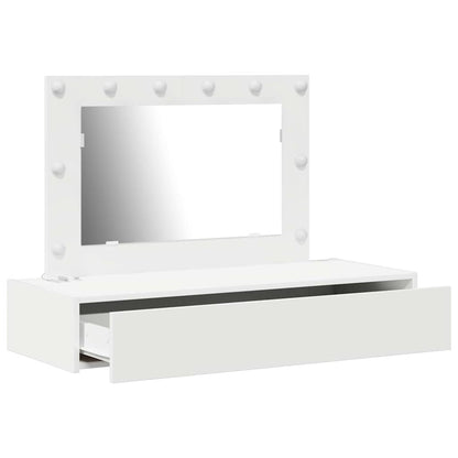 Dressing Table White 100 x 40 x 70 cm Engineered Wood