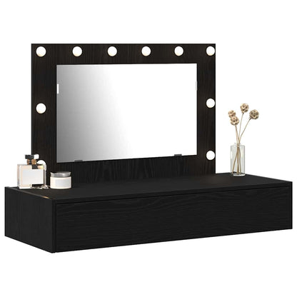 Dressing Table Black 100 x 40 x 70 cm Engineered Wood