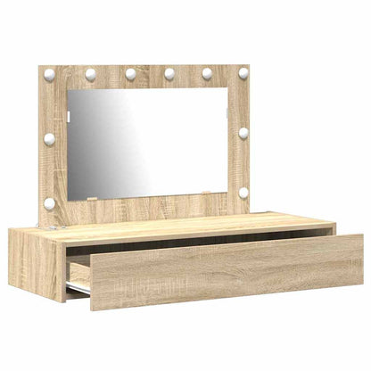 Dressing Table Brown 100 x 40 x 70 cm Engineered Wood