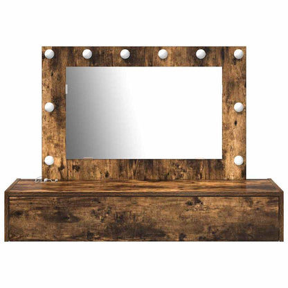 Dressing Table Brown 100 x 40 x 70 cm Engineered Wood