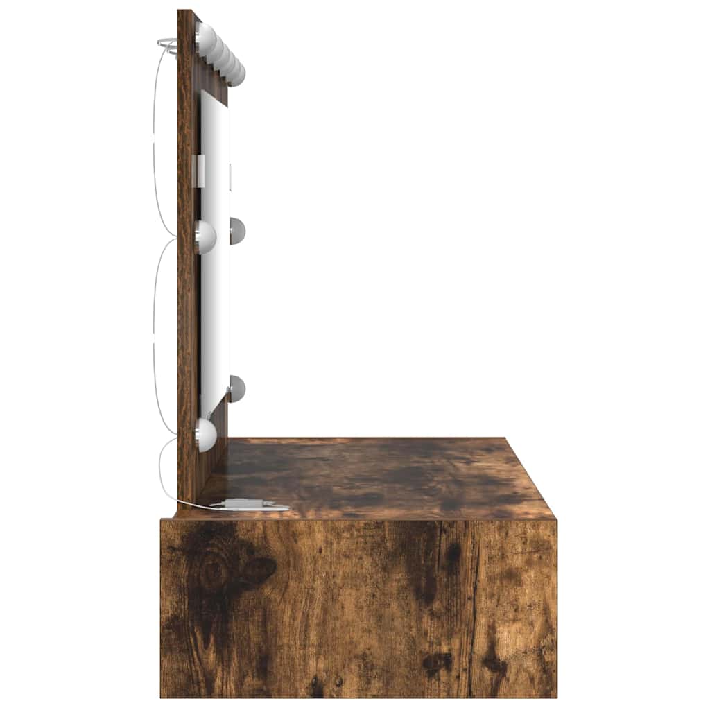 Dressing Table Brown 100 x 40 x 70 cm Engineered Wood
