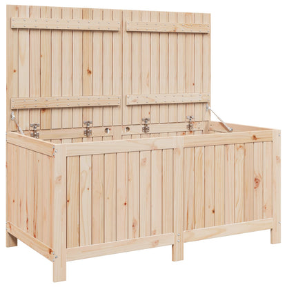 Garden Storage Box 359 L Solid Pine Wood 146.5 x 68 x 63 cm