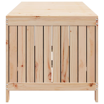 Garden Storage Box 359 L Solid Pine Wood 146.5 x 68 x 63 cm