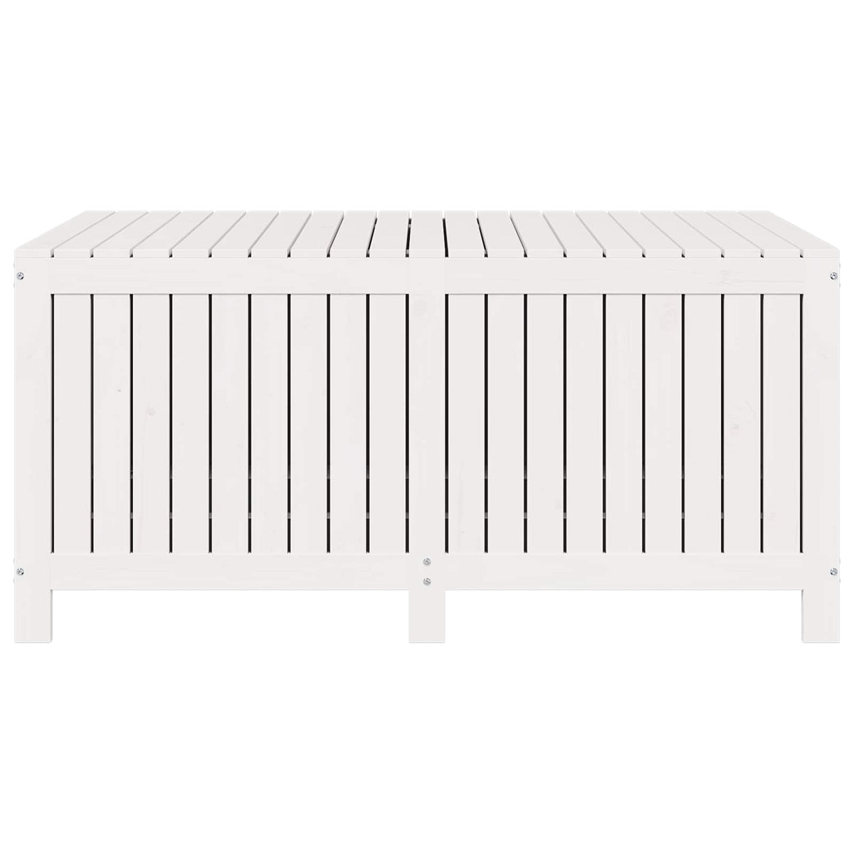 Garden Storage Box 359 L Solid Pine Wood 146.5 x 68 x 63 cm