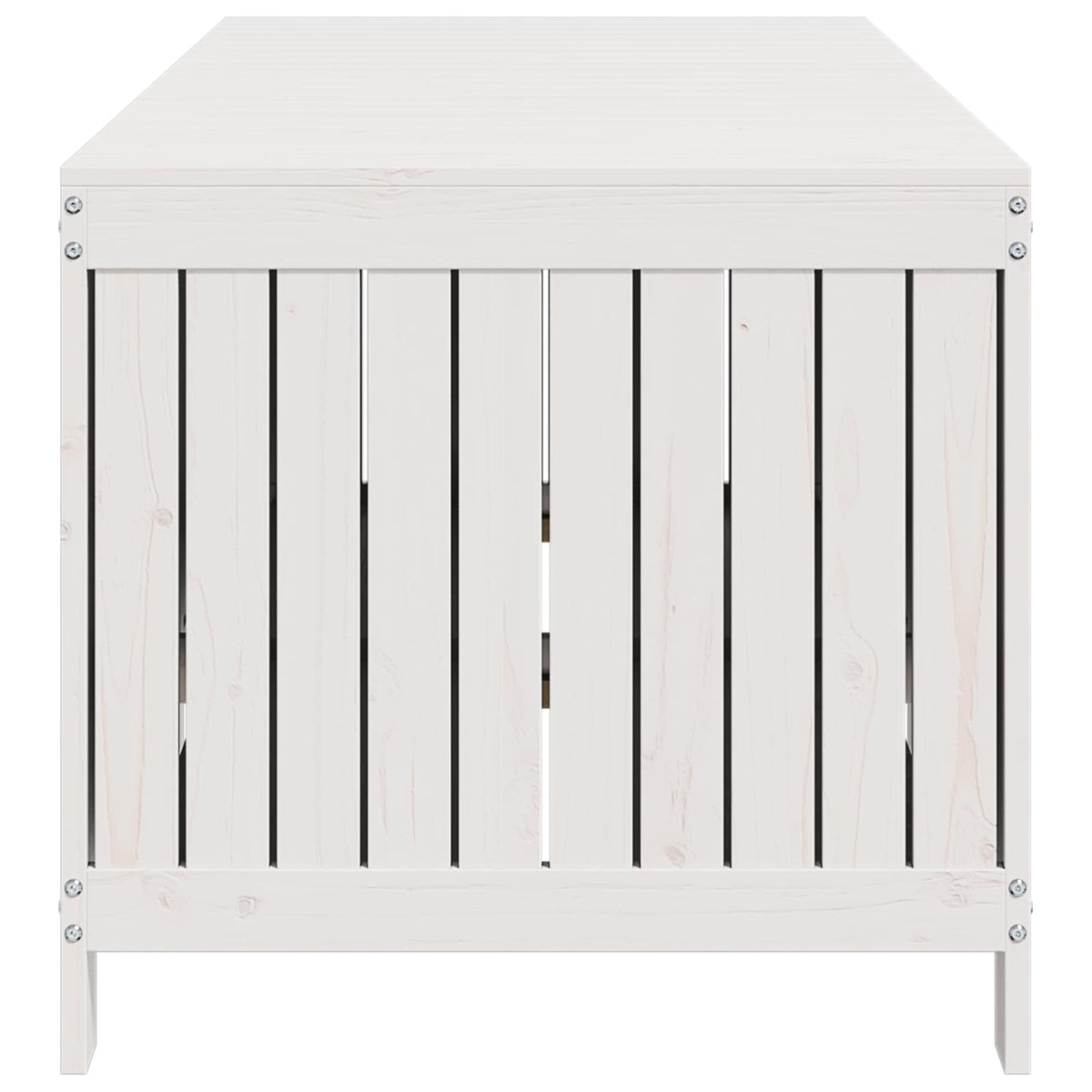 Garden Storage Box 359 L Solid Pine Wood 146.5 x 68 x 63 cm