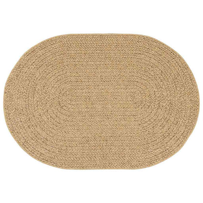 Rug ZIZUR Brown 170 x 120 cm Polypropylene