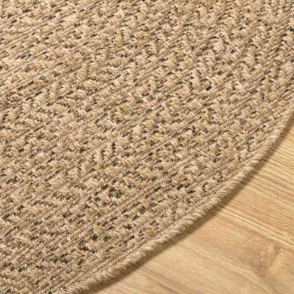Rug ZIZUR Brown 230 x 160 cm Polypropylene