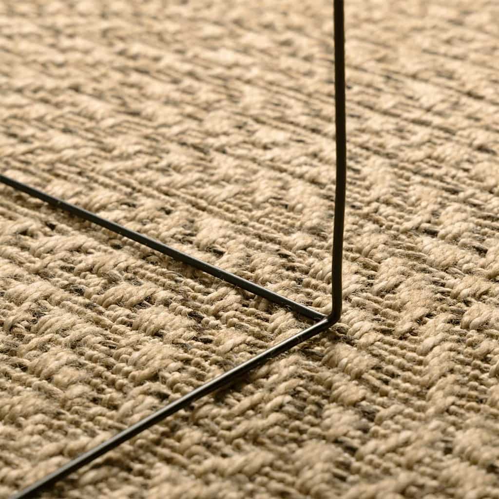 Rug ZIZUR Brown 230 x 160 cm Polypropylene
