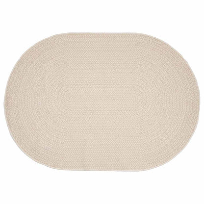 Rug ZIZUR Cream 170 x 120 cm Polypropylene