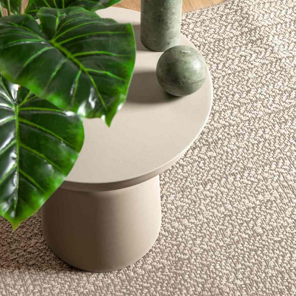 Rug ZIZUR Cream 230 x 160 cm Polypropylene