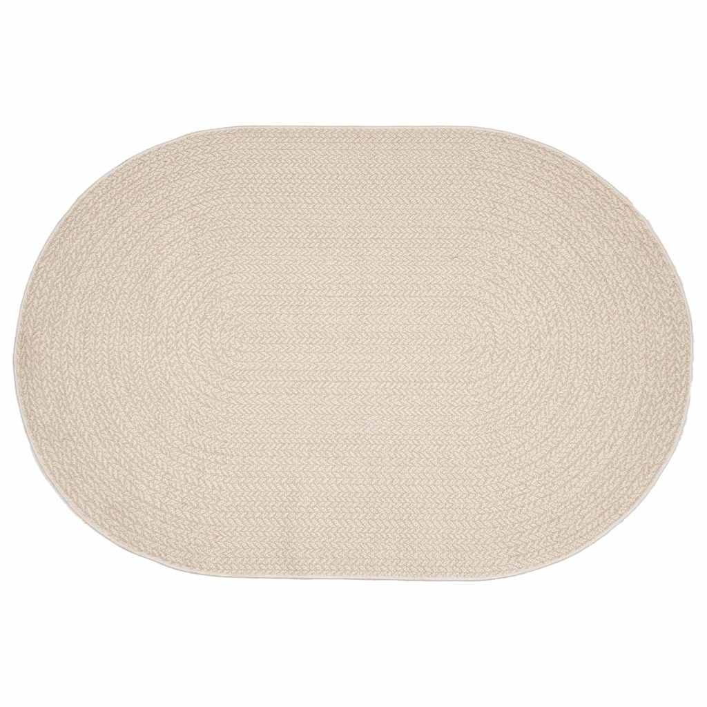 Rug ZIZUR Cream 230 x 160 cm Polypropylene
