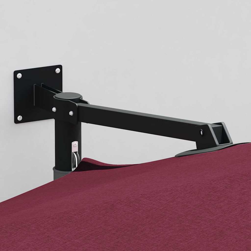 Garden Parasol Bordeaux Red 248 x 248 x 148 cm