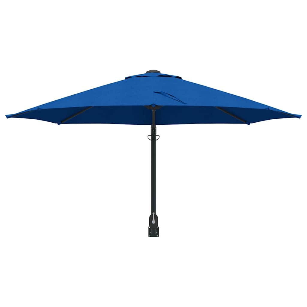 Garden Parasol Azurblau 248 x 248 x 148 cm Polyester and Steel