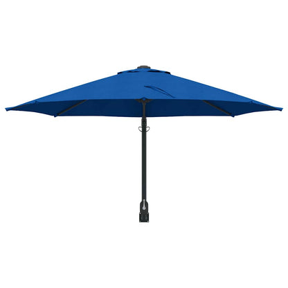 Garden Parasol Azurblau 248 x 248 x 148 cm Polyester and Steel