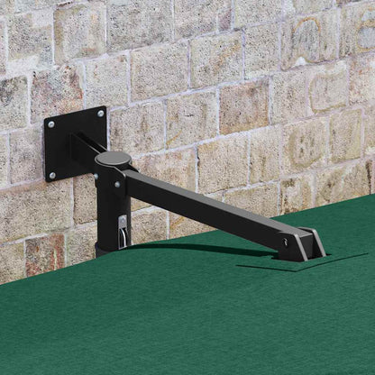 Garden Parasol Green 248.5 x 247.5 x 160 cm Polyester and Steel