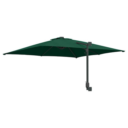 Garden Parasol Green 248.5 x 247.5 x 160 cm Polyester and Steel