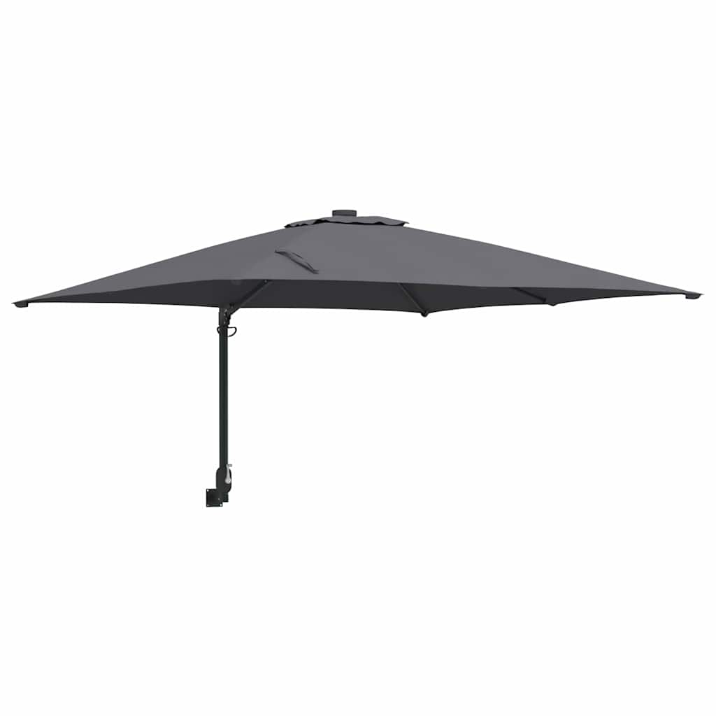 Garden Parasol Anthracite 248.5 x 247.5 x 160 cm