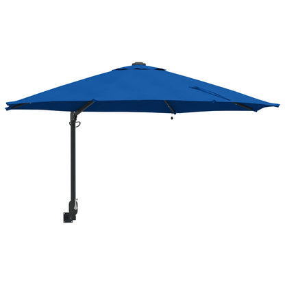 Garden Parasol Azurblau 248 x 248 x 148 cm Polyester and Steel