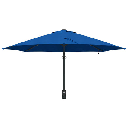 Garden Parasol Azurblau 248 x 248 x 148 cm Polyester and Steel