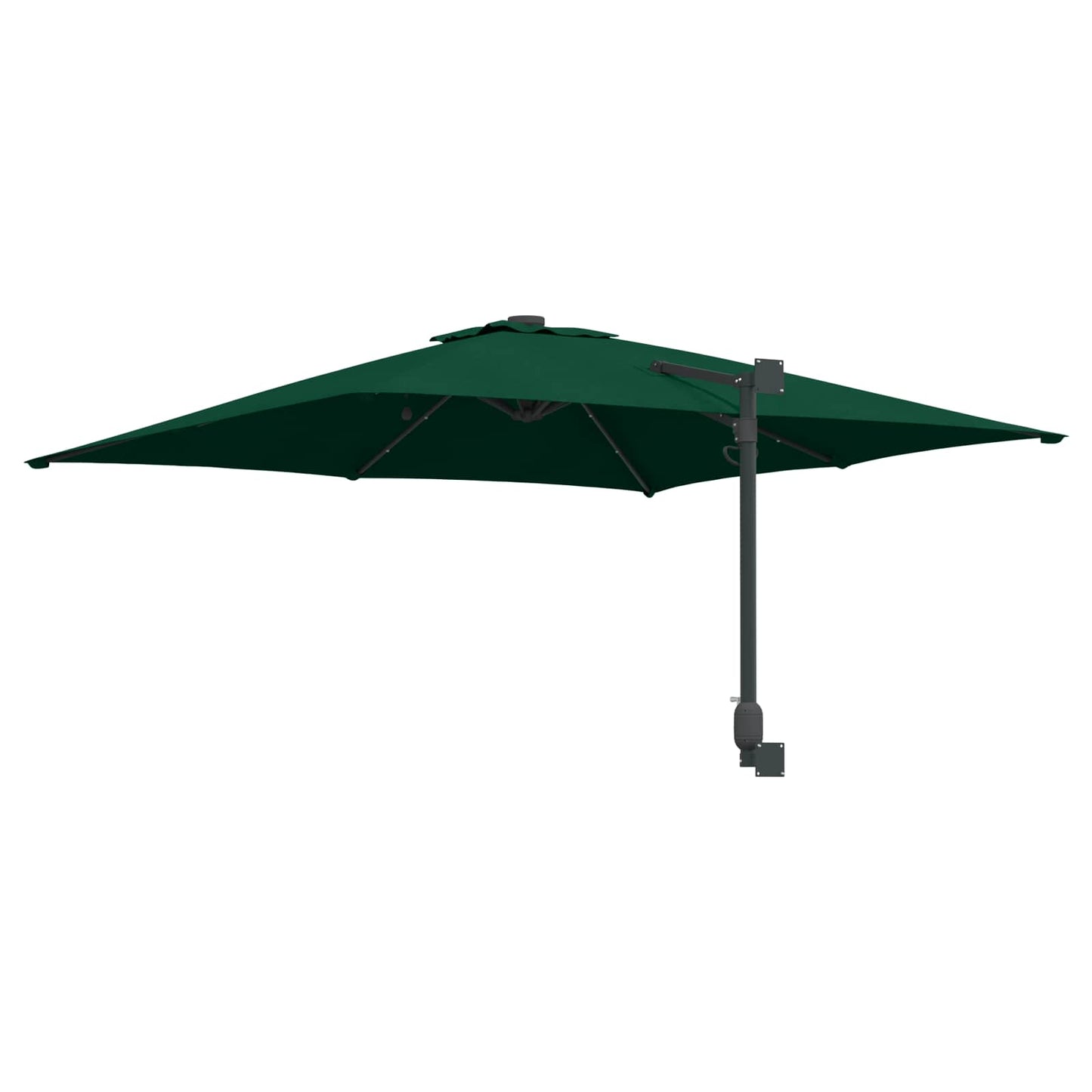Garden Parasol Green 248.5 x 247.5 x 160 cm Polyester and Steel