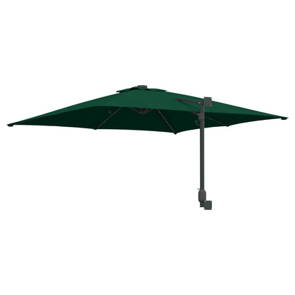 Garden Parasol Green 248.5 x 247.5 x 160 cm Polyester and Steel