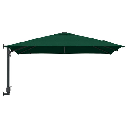 Garden Parasol Green 248.5 x 247.5 x 160 cm Polyester and Steel