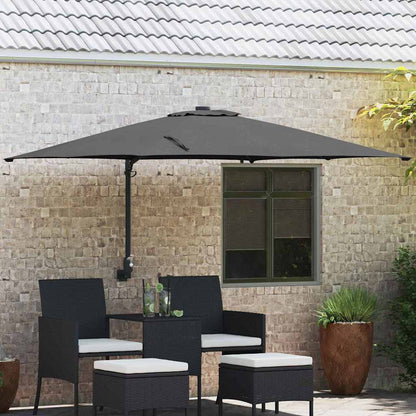 Garden Parasol Anthracite 248.5 x 247.5 x 160 cm