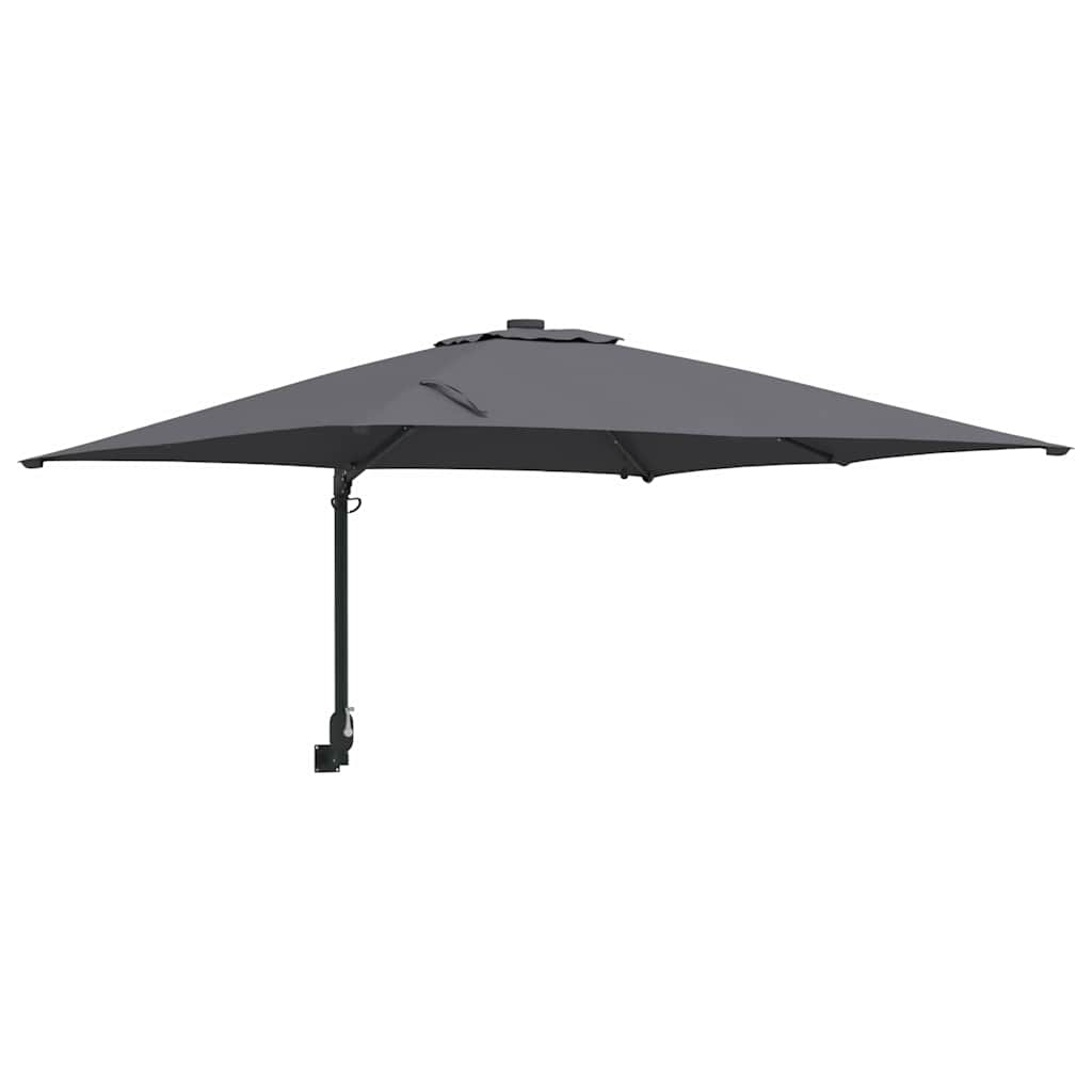 Garden Parasol Anthracite 248.5 x 247.5 x 160 cm