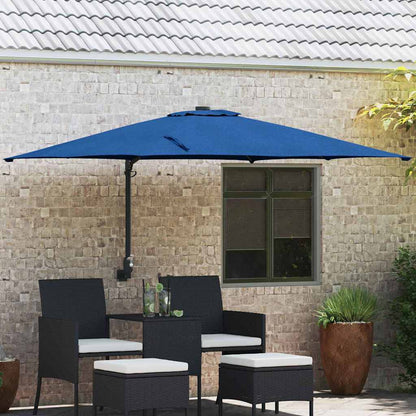 Garden Parasol Azurblau 248.5 x 247.5 x 160 cm