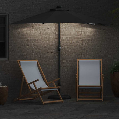 Garden Parasol Anthracite 294 x 150 x 223 cm