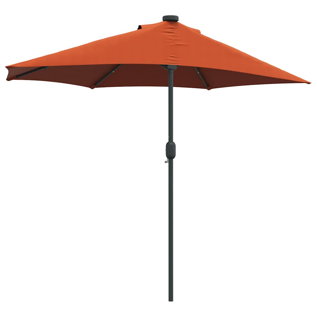 Garden Parasol Terracotta 294 x 150 x 223 cm
