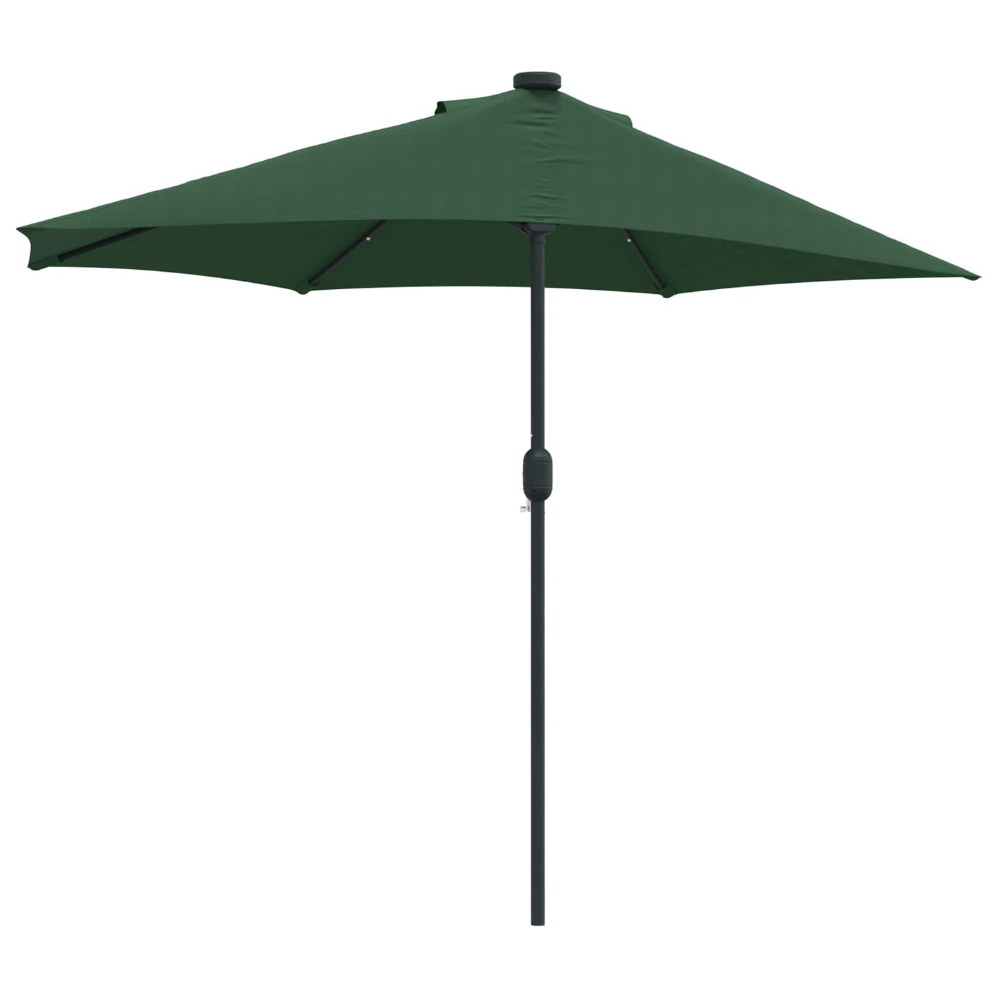 Garden Parasol Green 294 x 150 x 224 cm Polyester and Steel