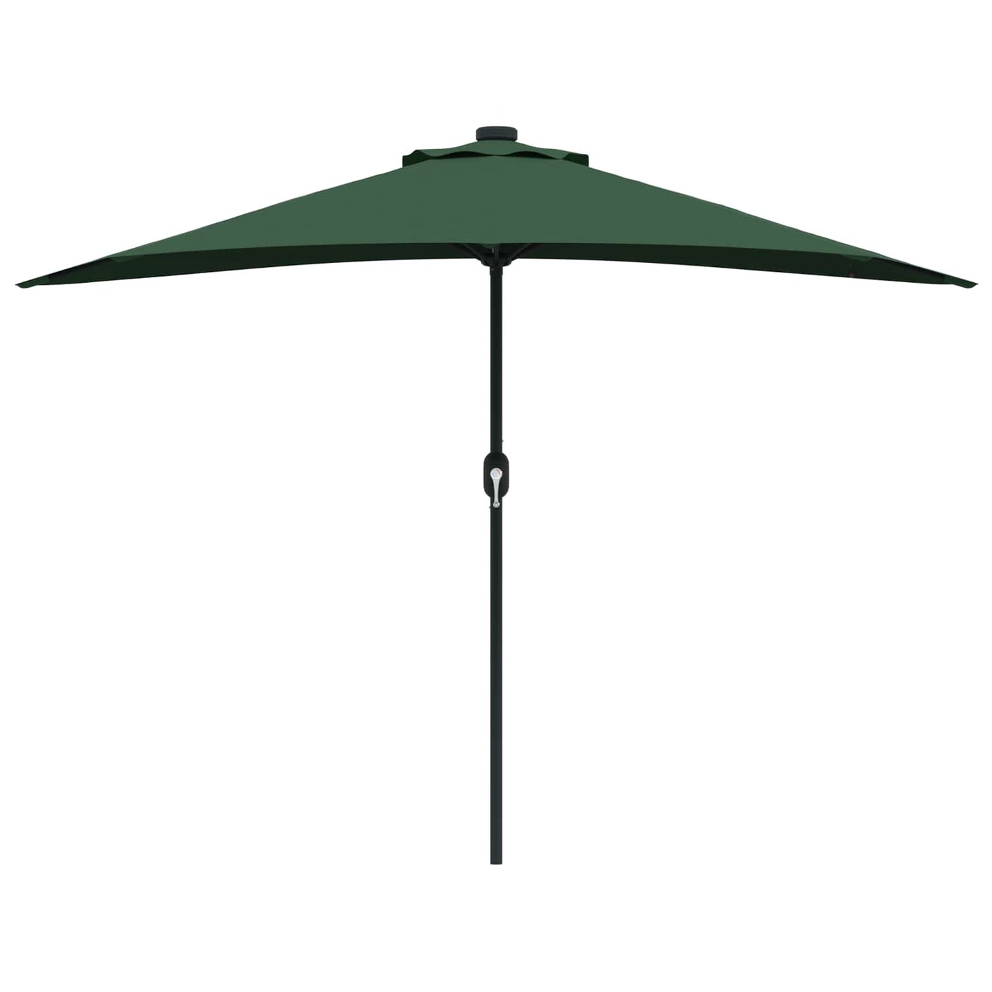 Garden Parasol Green 294 x 150 x 224 cm Polyester and Steel